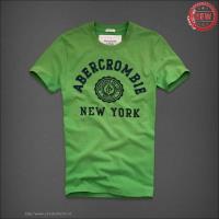 heren abercrombie korte tees new york mdcccxcii groen zwart Overhemd Bestellen 8fa3w646